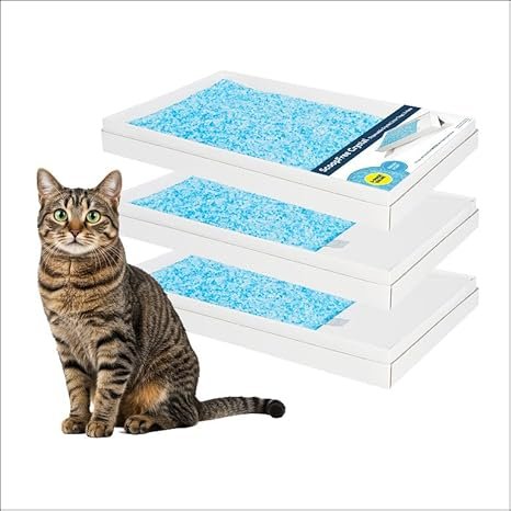 PetSafe ScoopFree Disposable Crystal Cat Litter Tray – Fresh Scent, 3-Pack 7 AA3 Pet Life Collective