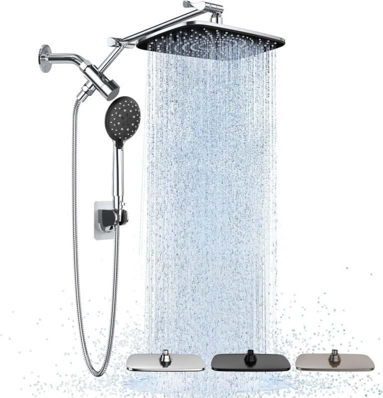 Veken High Pressure 8-Mode Rainfall Showerhead 4 y1 Pet Life Collective